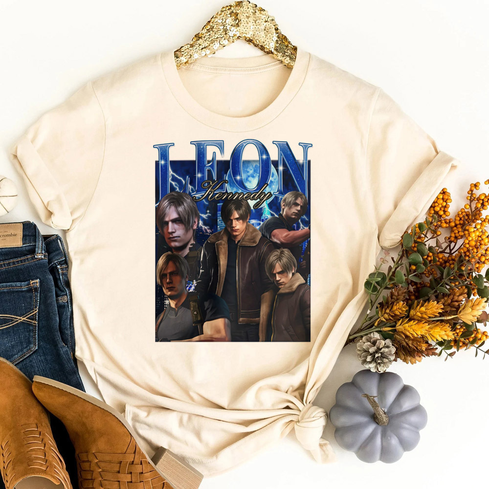 Women Fashion 80S - เสื้อยืดลีออน เคนเนดี้แฟชั่นเกาหลีหญิงยุค 80 กายรุ ฮาราจูกุญี่ปุ่นเสื้อยืดอะนิเมะกราฟิกคาวาอิ