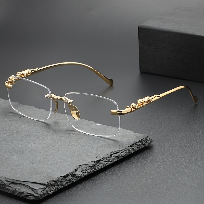 Women Fashion Glasses - แว่นกันแดดแฟชั่นไร้กรอบโลหะ ผู้ชาย ผู้หญิง ยอดนิยม แว่นตากันแดดชายหญิง คลาสสิก