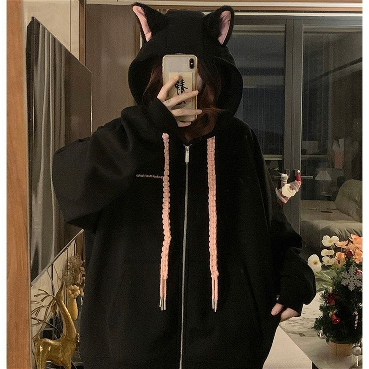 Women'S Fashion Trends Autumn 2025 - 2025 สาวน่ารักฤดูใบไม้ผลิและฤดูใบไม้ร่วงใหม่น่ารักหูแมวHooded Coat Collection Casualแฟชั่นอเนกประสงค์แนวโน้มลมขี้เกียจ