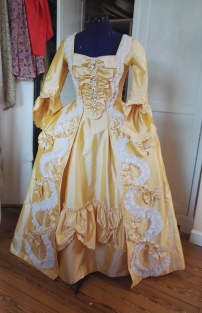Women'S Fashion Victorian - Rococo แฟชั่นชุดเครื่องแต่งกายหญิงสาว 1770s Queen Princess Rococo