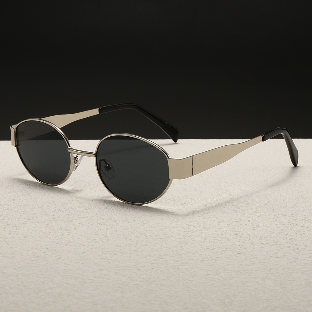 แว่นกันแดดทรงกลมโลหะสุดฮิตสำหร - Women Fashion Glasses บทวิจารณ์และราคา