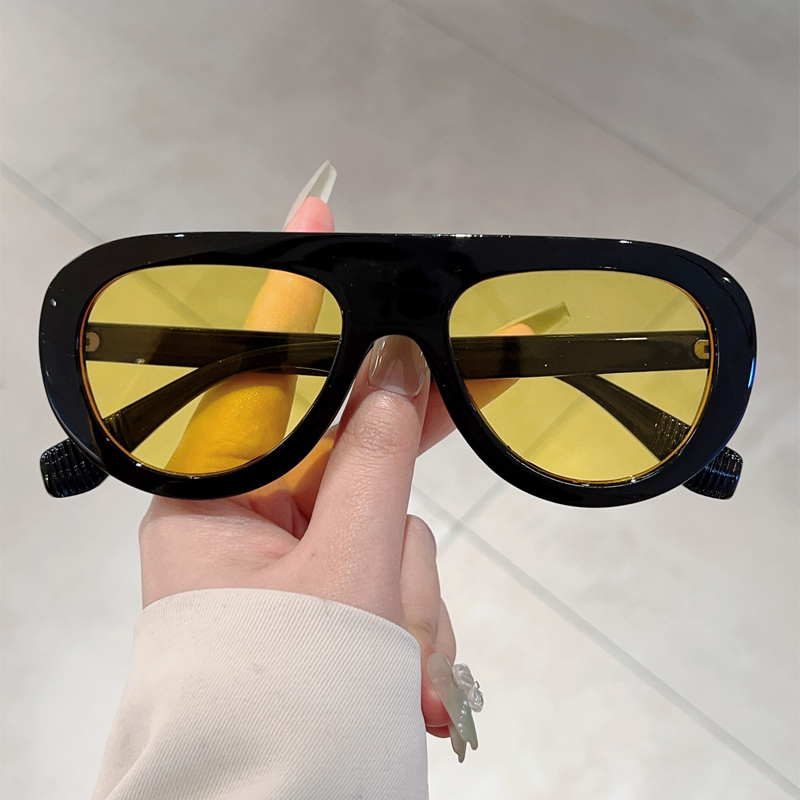 แว่นกันแดดทรงนักบิน วินเทจ สีล - Women Fashion Glasses บทวิจารณ์และราคา