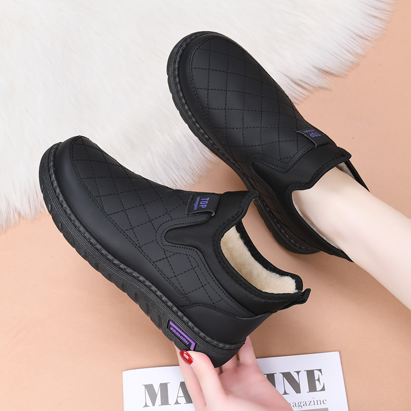 รองเท้าสตรีฤดูหนาวใหม่,กำมะหยี - Women Fashion Online บทวิจารณ์และราคา