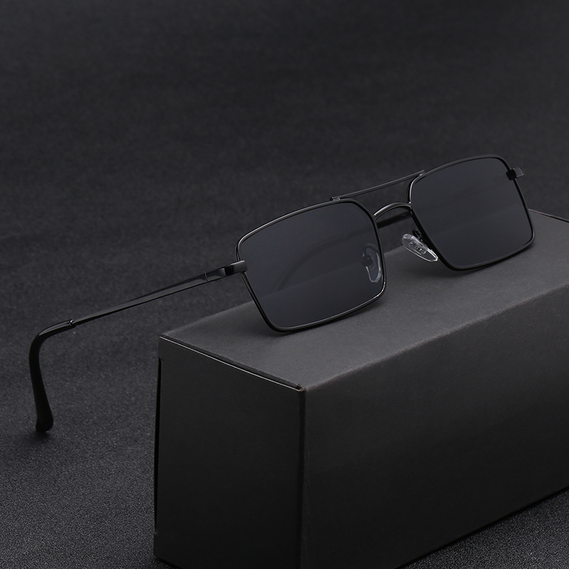 แว่นกันแดดทรงเหลี่ยมโลหะแฟชั่น - Women Fashion Glasses บทวิจารณ์และราคา
