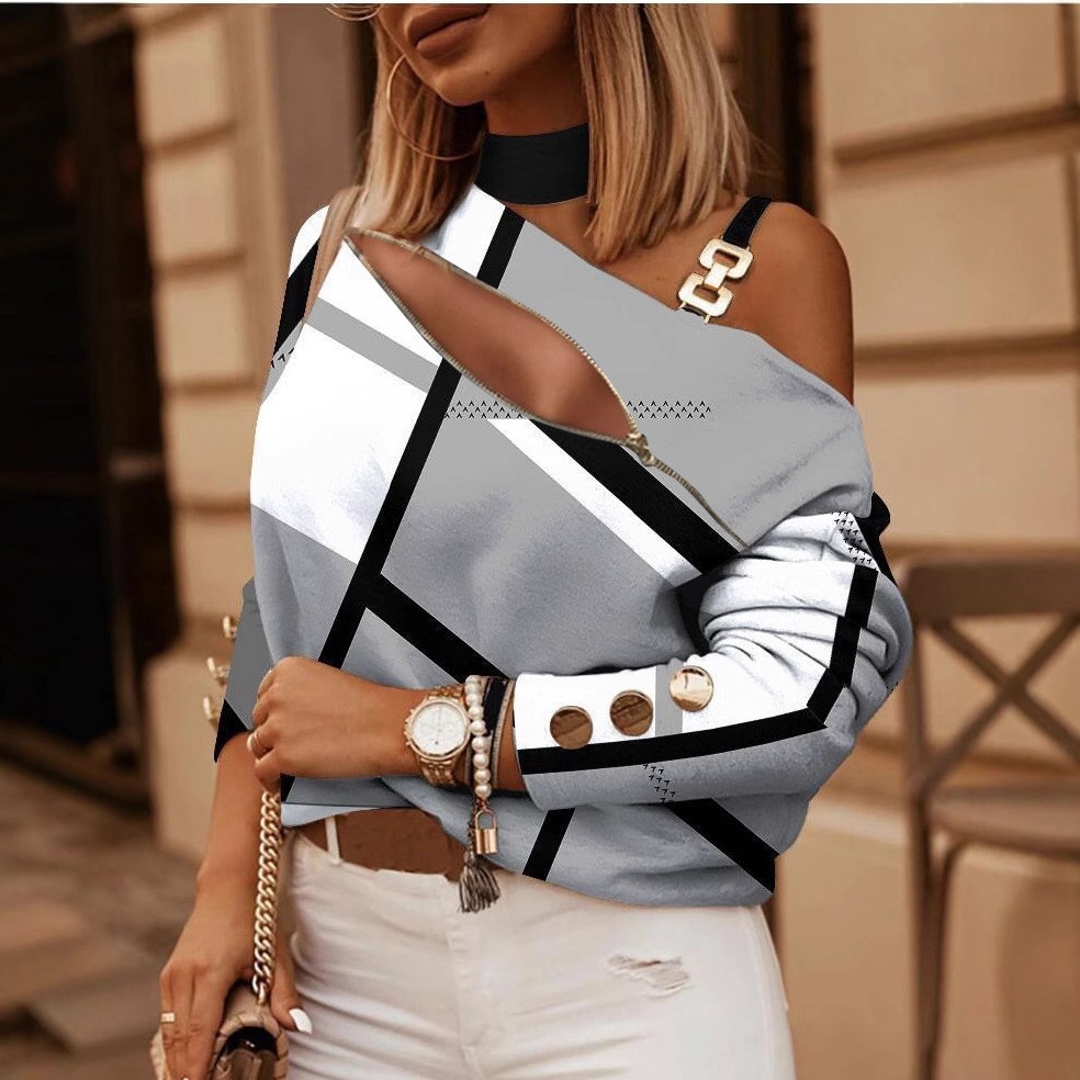 เสื้อเบลาส์เปิดไหล่สำหรับผู้หญ - Women Fashion Styles บทวิจารณ์และราคา