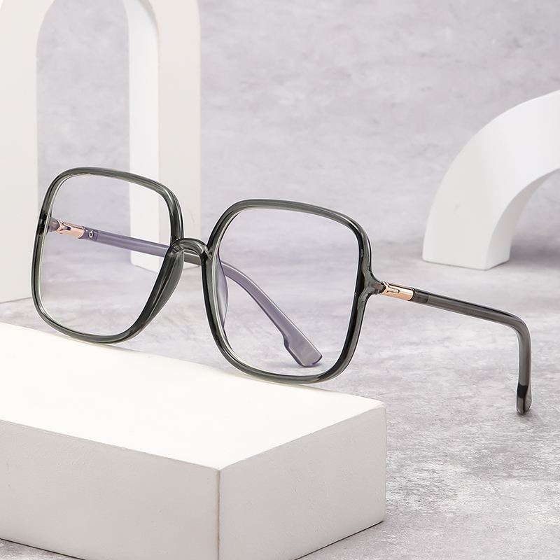 แว่นตาป้องกันแสงสีฟ้าทรงสี่เหล - Women Fashion Glasses บทวิจารณ์และราคา