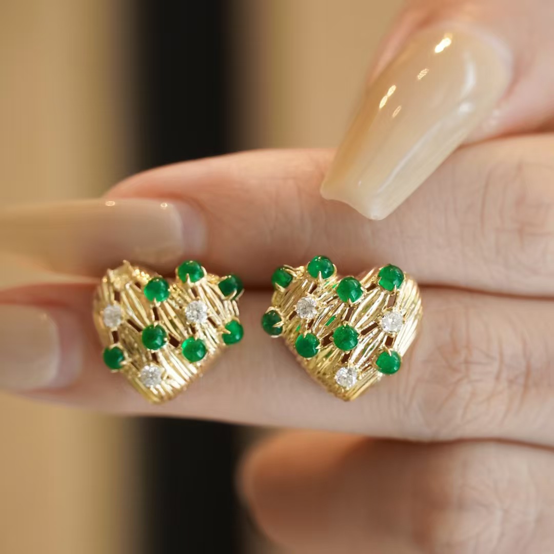 Retro14K Gold Filled Emerald D - Women'S Fashion Victorian บทวิจารณ์และราคา
