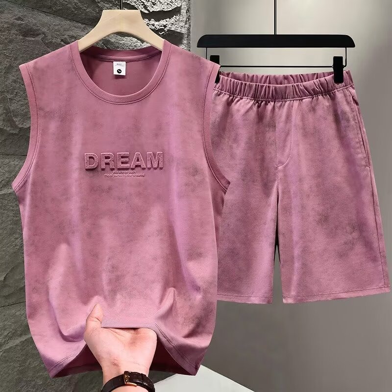 ชุดเสื้อกล้ามและกางเกงขาสั้นลา - Tie Dye Two Piece บทวิจารณ์และราคา