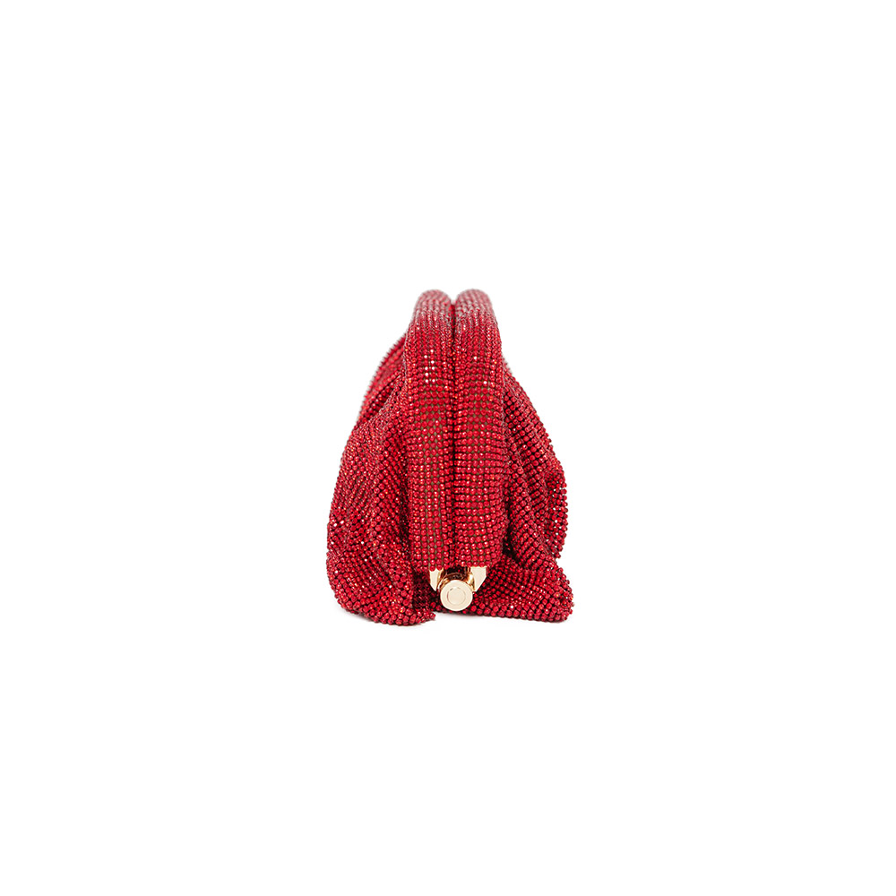 กระเป๋าคลัทช์ทรงเมฆจีบประดับเพ - Women Fashion Reddit บทวิจารณ์และราคา