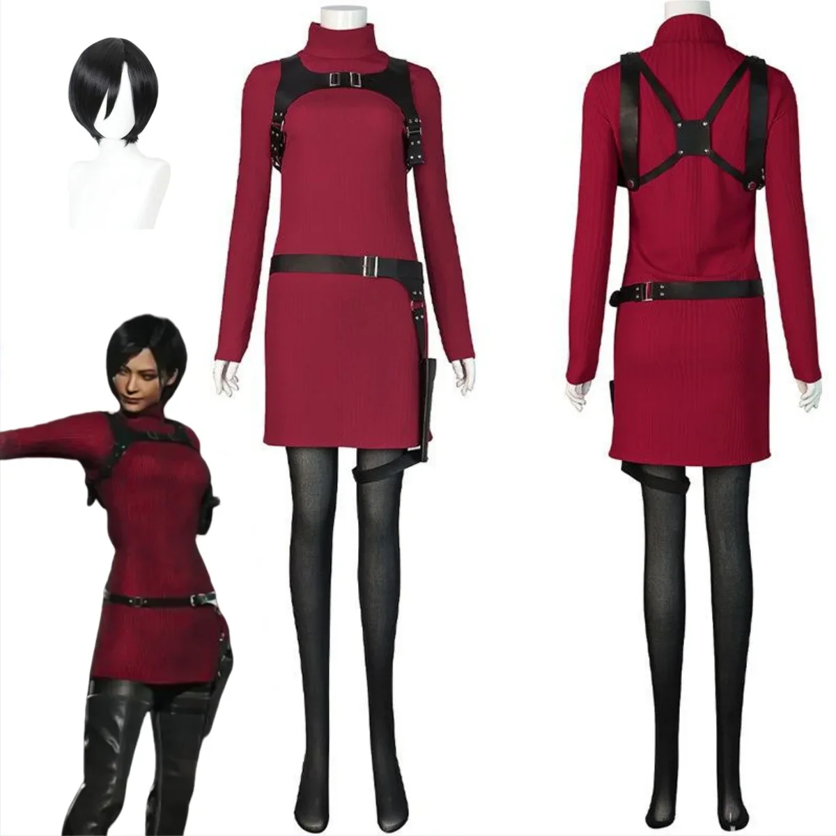 หญิง Resident 4 Ada Wong คอสเพ - Women Fashion Reddit บทวิจารณ์และราคา