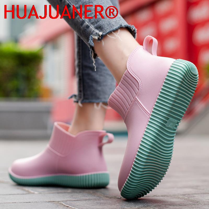 แฟชั่นผู้หญิงรองเท้าฝน Low-Top - Women'S Fashion Rain Boots บทวิจารณ์และราคา