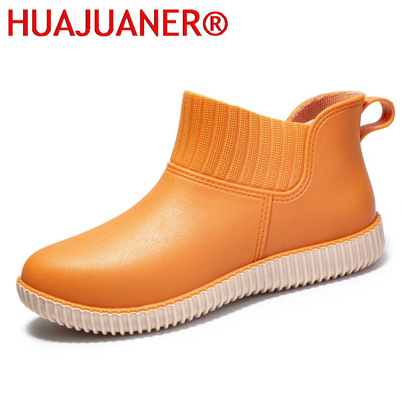 แฟชั่นผู้หญิงรองเท้าฝน Low-Top - Women'S Fashion Rain Boots บทวิจารณ์และราคา