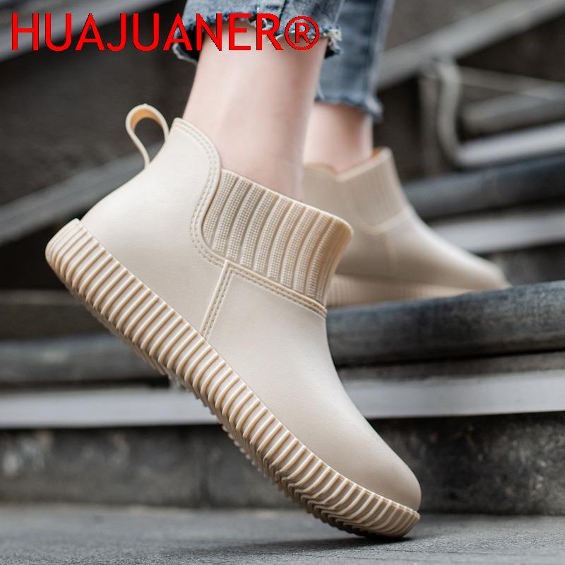 แฟชั่นผู้หญิงรองเท้าฝน Low-Top - Women'S Fashion Rain Boots บทวิจารณ์และราคา