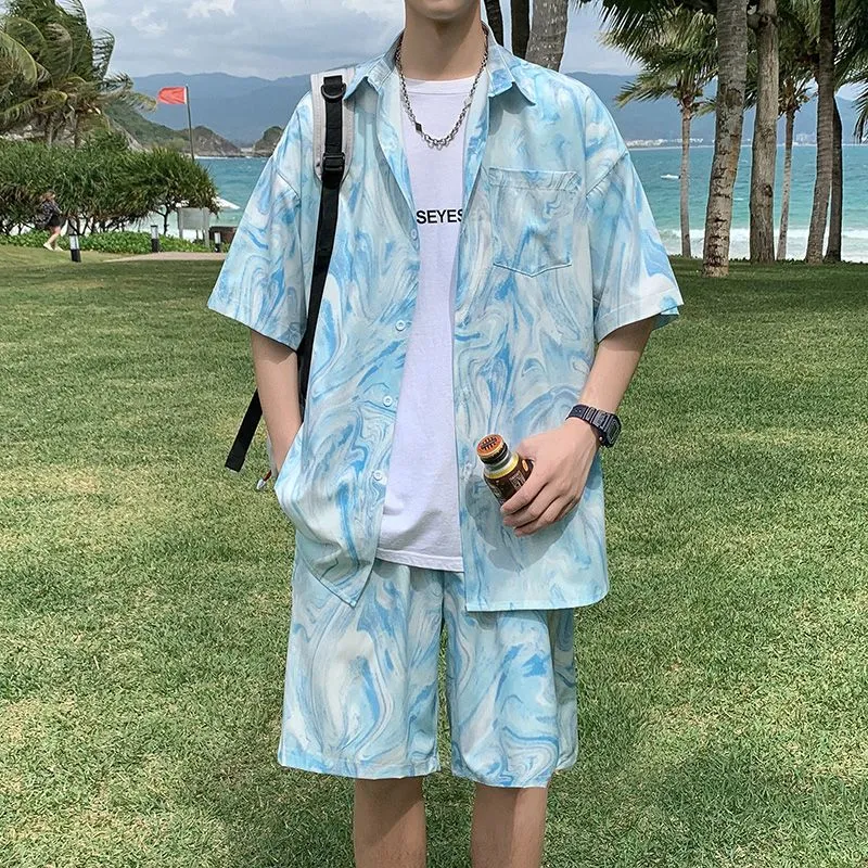 ชุดเสื้อเชิ้ตฮาวายลายไทダイสำหรั - Tie Dye Two Piece บทวิจารณ์และราคา