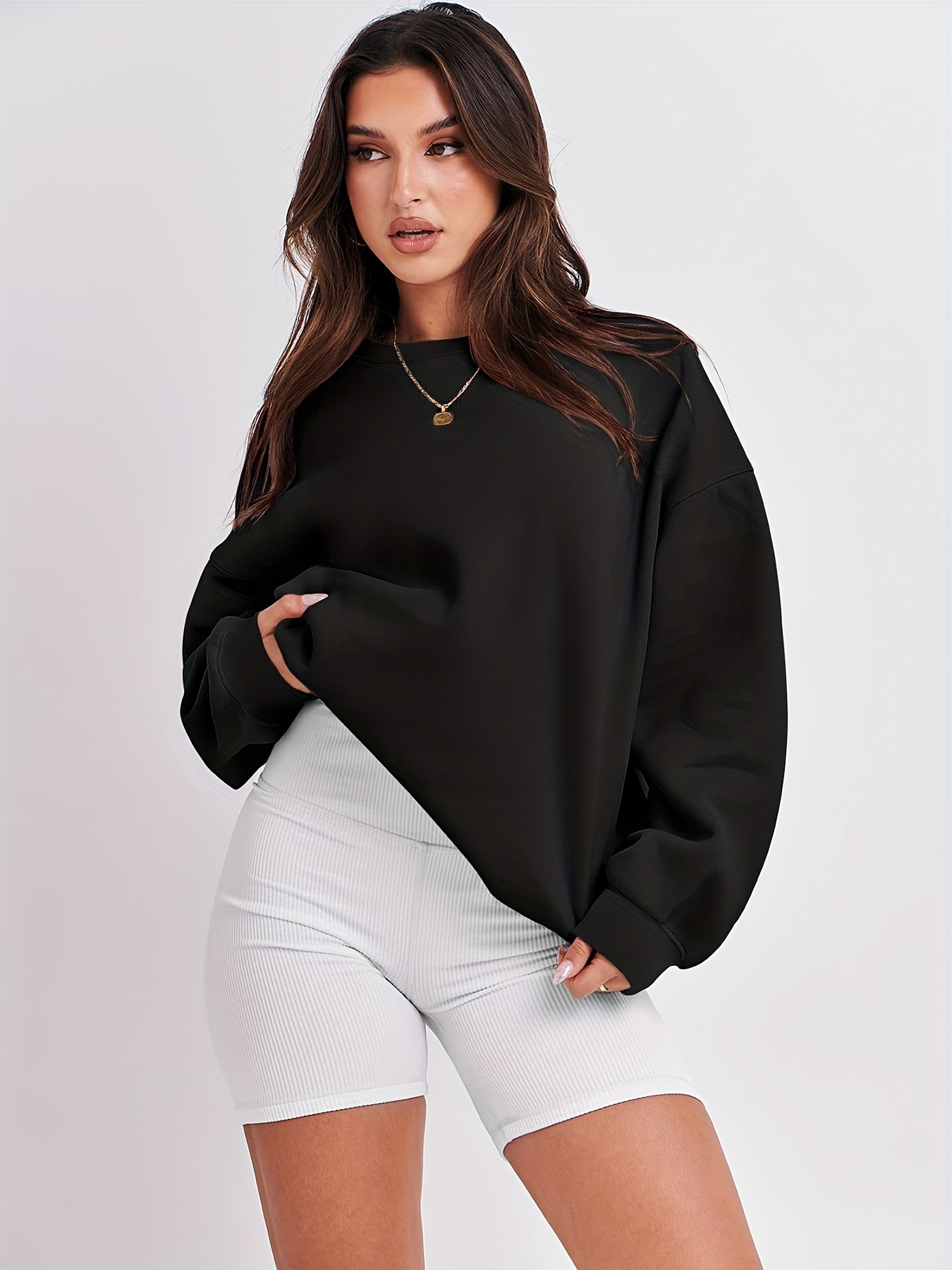 เสื้อฮู้ดขนาดใหญ่ของผู้หญิงขนา - Hoodie Women Oversized บทวิจารณ์และราคา