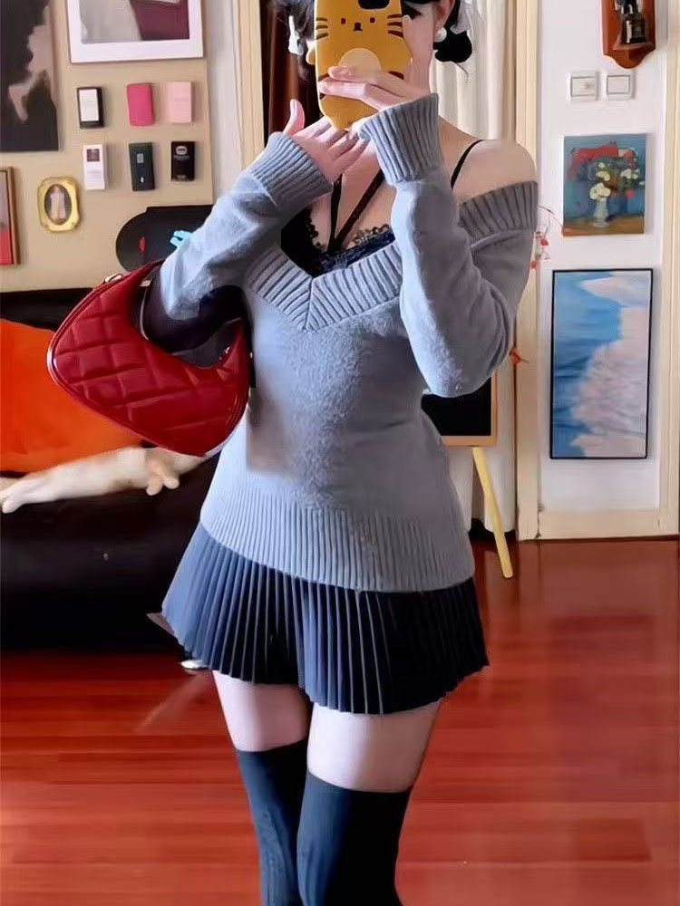 เสื้อสเวตเตอร์และเสื้อสายเดี่ย - Women'S Fashion Trends Autumn 2025 บทวิจารณ์และราคา