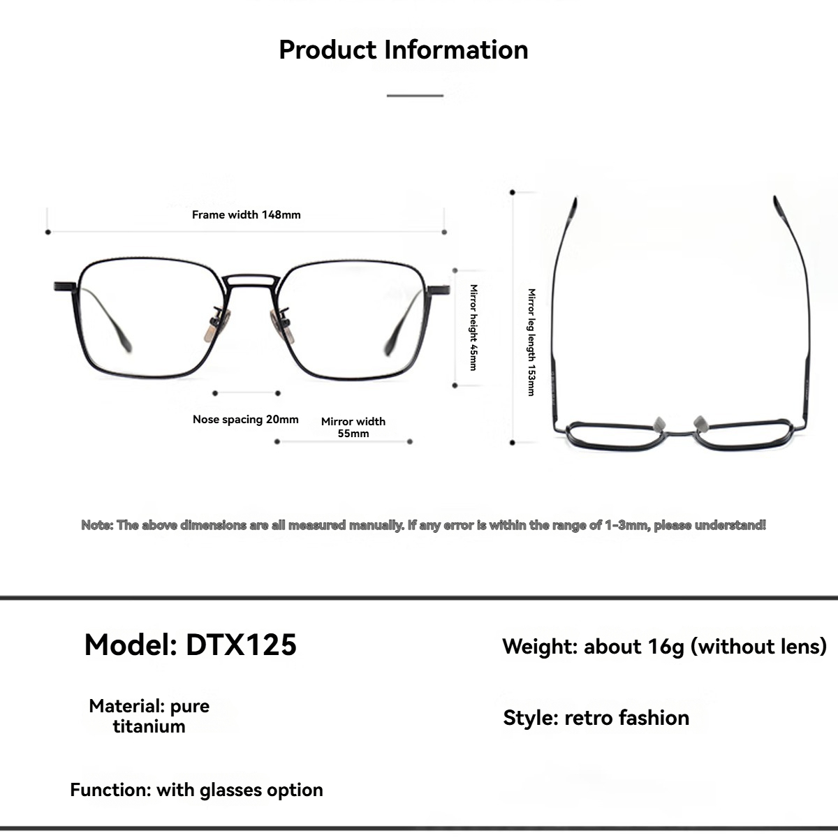 เฟรมโลหะ FYTOO แว่นตาธรรมดาผู้ - Women'S Fashion Glasses Non Prescription บทวิจารณ์และราคา