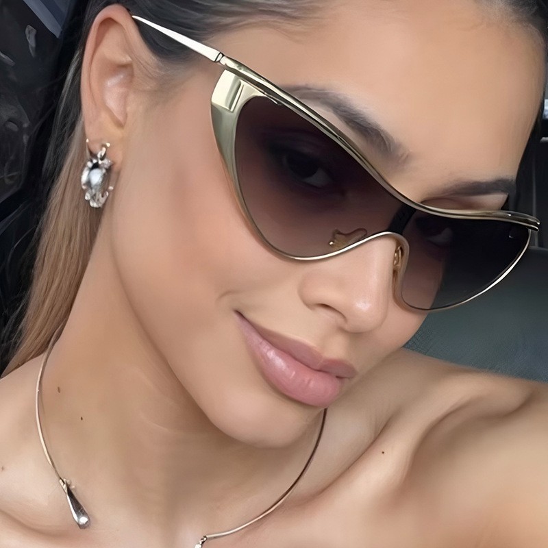 แว่นกันแดดทรงสี่เหลี่ยมไร้กรอบ - Women Fashion Glasses บทวิจารณ์และราคา