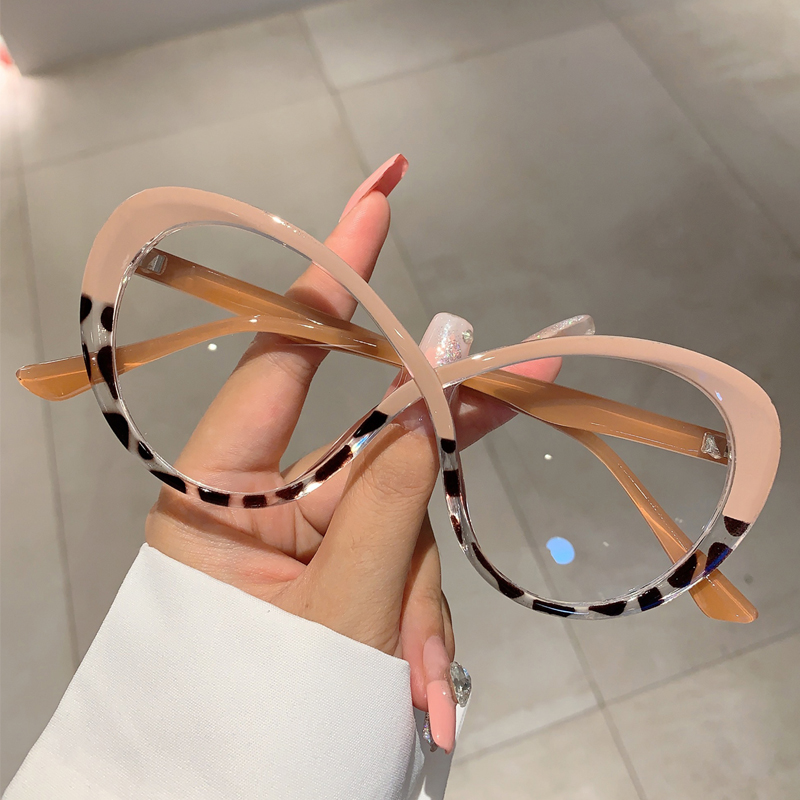 Kammpt กรอบแว่นตารูปไข่ขนาดใหญ - Women'S Fashion Glasses Non Prescription บทวิจารณ์และราคา