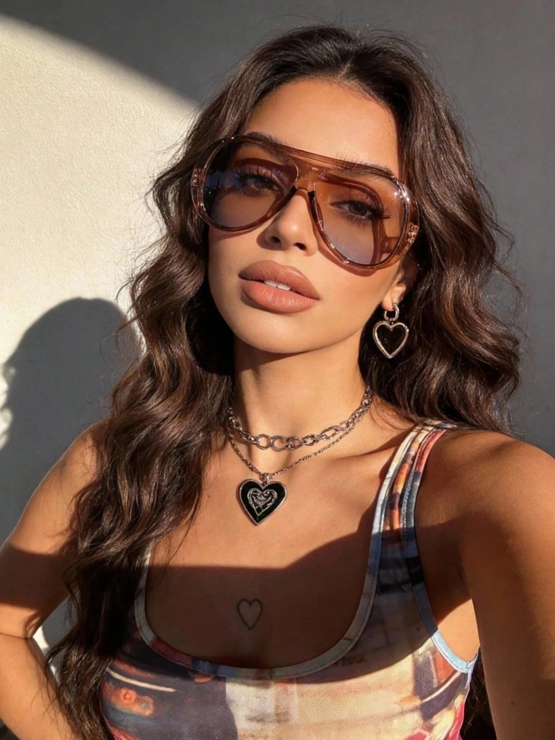 1/4PCS แฟชั่นแบรนด์หรูแว่นตากั - Women Fashion Glasses บทวิจารณ์และราคา