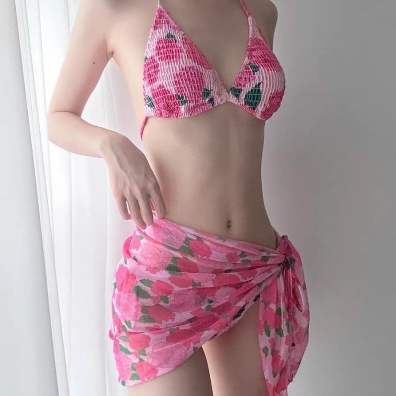 ชุดบิกินี่ลายดอกไม้แบบใหม่ แต่ - Women Fashion Styles บทวิจารณ์และราคา