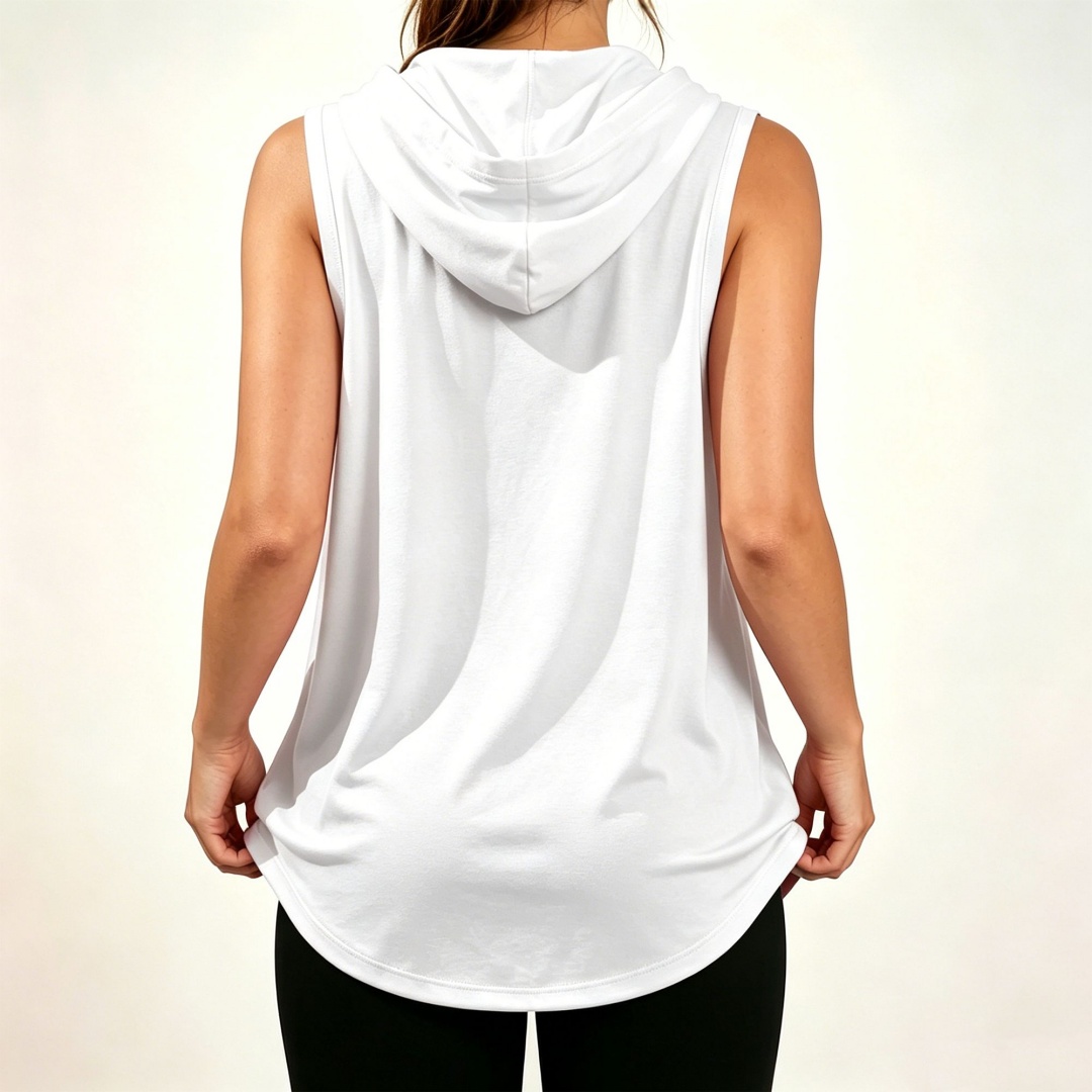 เสื้อฮู้ดแขนกุดทรงหลวมพิมพ์ลาย - Hoodie Women Oversized บทวิจารณ์และราคา