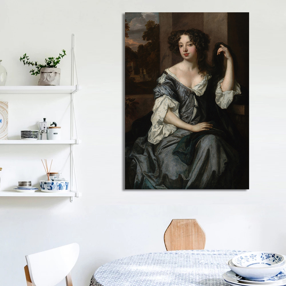ภาพพิมพ์ผ้าใบสไตล์วินเทจ ภาพวา - Women'S Fashion Victorian บทวิจารณ์และราคา