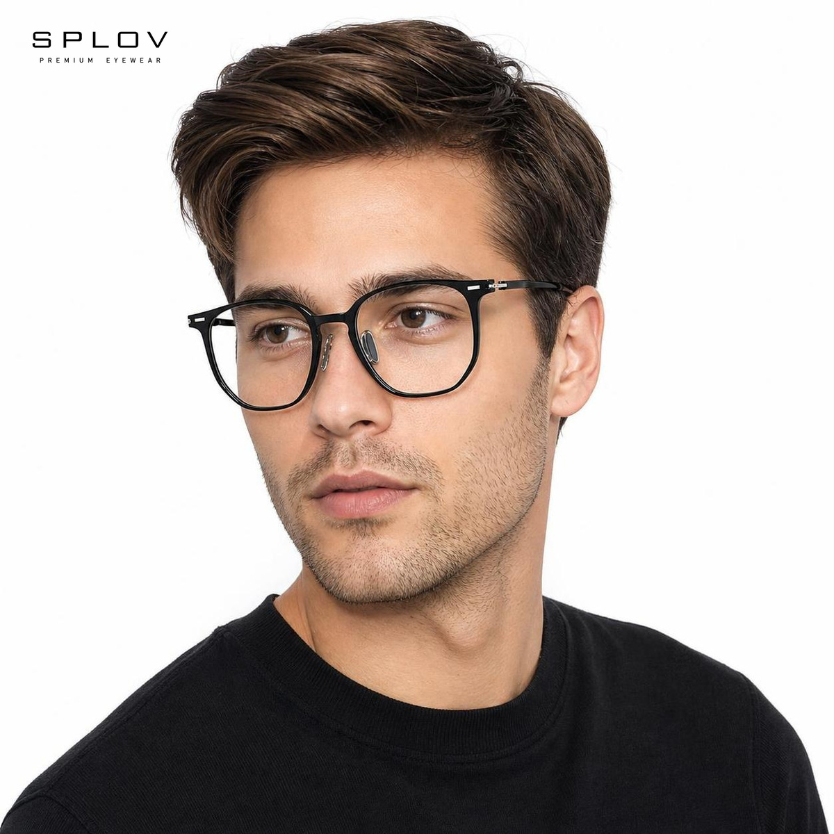 กรอบแว่นสายตา TR90 ทรงสี่เหลี่ - Women'S Fashion Glasses Non Prescription บทวิจารณ์และราคา