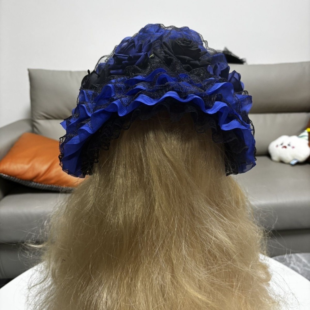 หมวกโลลิต้าสีดำ แดง น้ำเงิน กร - Women'S Fashion Victorian บทวิจารณ์และราคา