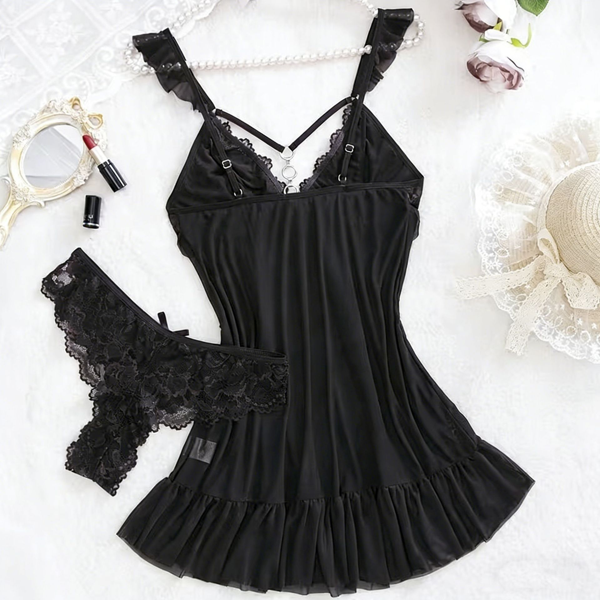 ชุดชั้นในเซ็กซี่สีแดงใหม่ปี 20 - Women Fashion Reddit บทวิจารณ์และราคา