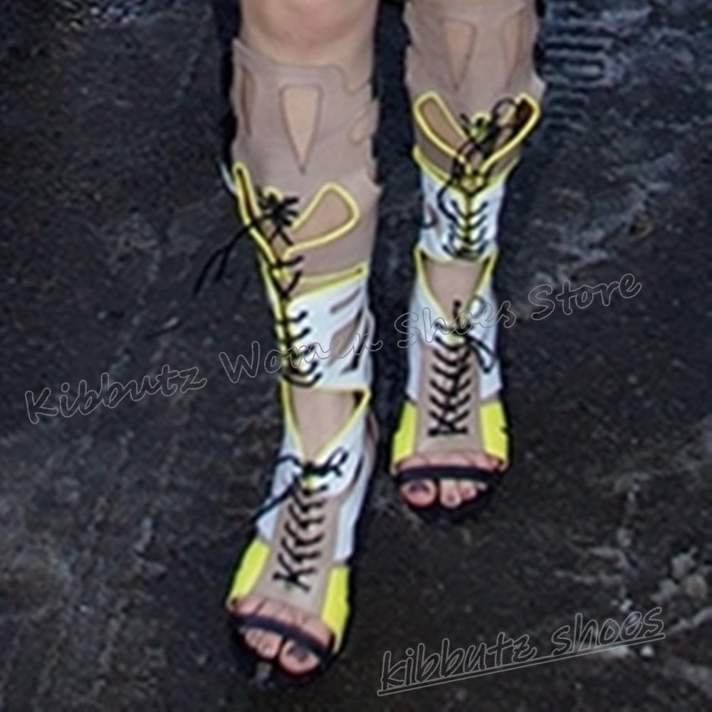 รองเท้าบูทหุ้มข้อแบบผูกเชือก ส - Women'S Fashion Boots บทวิจารณ์และราคา