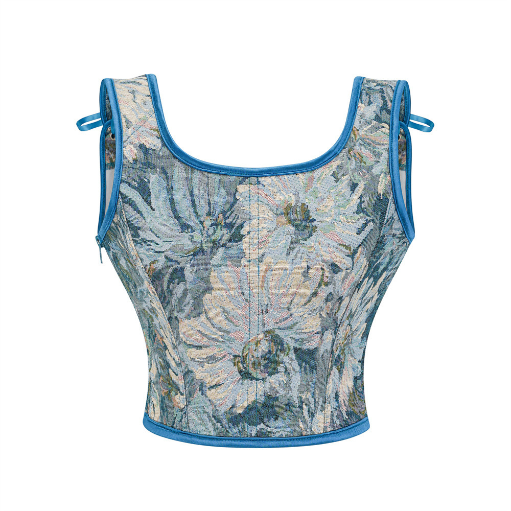 เสื้อครอปคอร์เซ็ทวินเทจแฟชั่นส - Women'S Fashion Victorian บทวิจารณ์และราคา