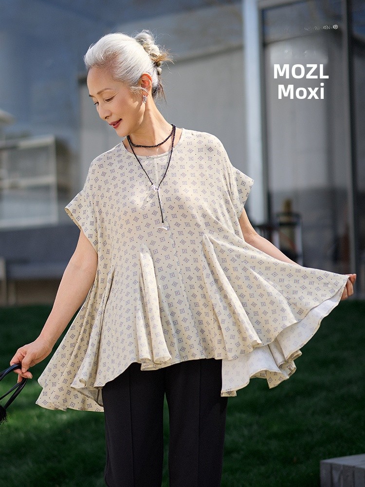 Muzhi เสื้อยืดแขนสั้นแฟชั่นฤดู - Women'S Fashion In The 50S บทวิจารณ์และราคา
