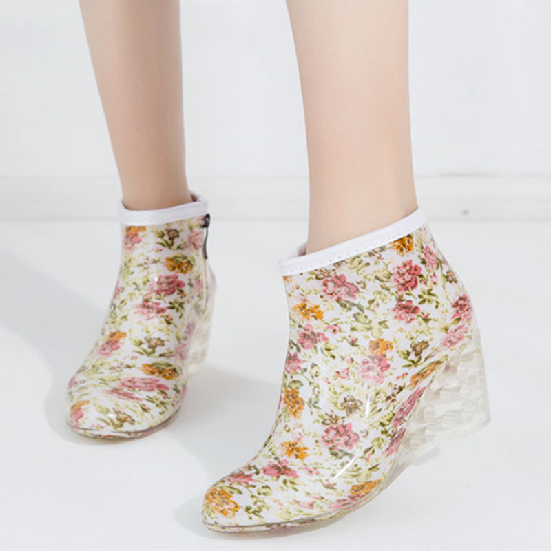 ผู้หญิงรองเท้าฝนกันน้ํา Oversh - Women'S Fashion Rain Boots บทวิจารณ์และราคา