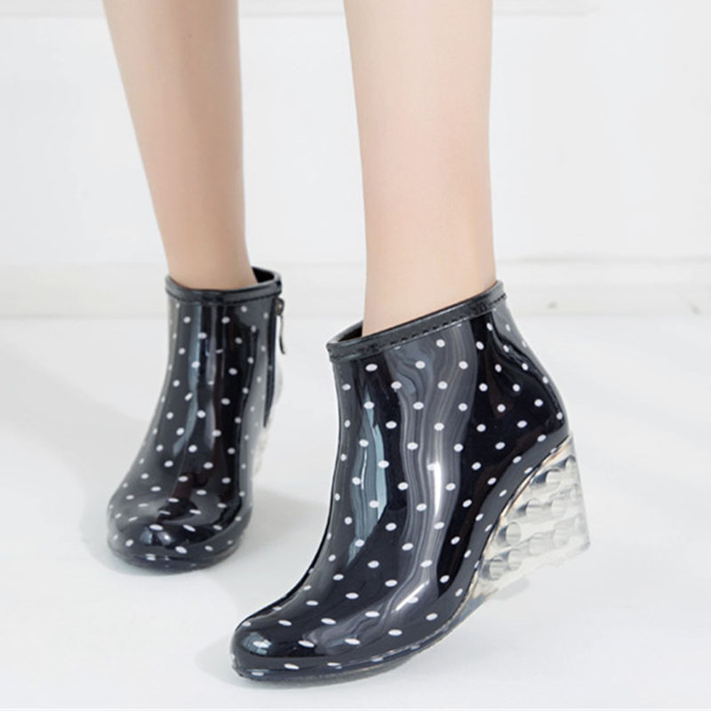 ผู้หญิงรองเท้าฝนกันน้ํา Oversh - Women'S Fashion Rain Boots บทวิจารณ์และราคา