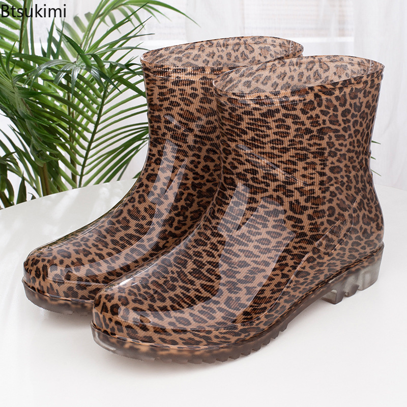 รองเท้าบูทกันฝนแฟชั่นสำหรับผู้ - Women'S Fashion Rain Boots บทวิจารณ์และราคา