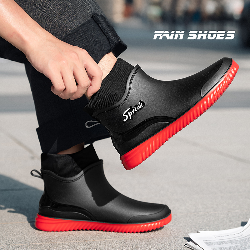 แฟชั่นผู้ใหญ่รองเท้าฝนสั้นกันน - Women'S Fashion Rain Boots บทวิจารณ์และราคา