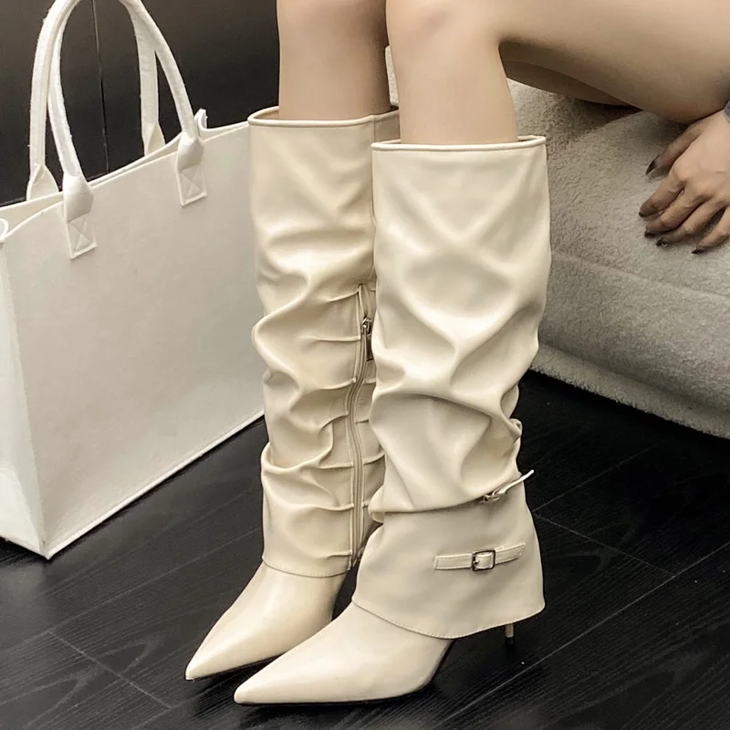 อีลิเคนแฟชั่นรองเท้าบูทสูงถึงเ - Winter Fashion Women Boots บทวิจารณ์และราคา