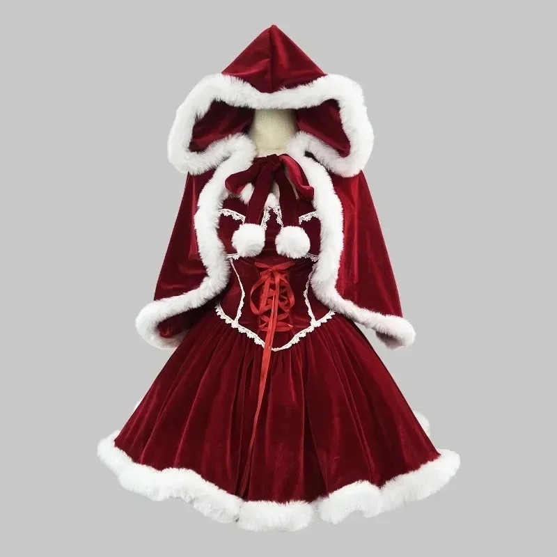 ชุดคลุมสีแดงปีใหม่ คอสเพลย์ ชุ - Women Fashion Reddit บทวิจารณ์และราคา