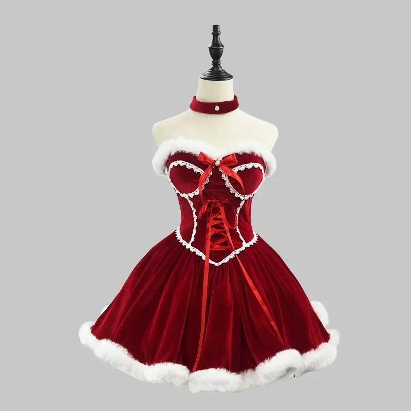 ชุดคลุมสีแดงปีใหม่ คอสเพลย์ ชุ - Women Fashion Reddit บทวิจารณ์และราคา