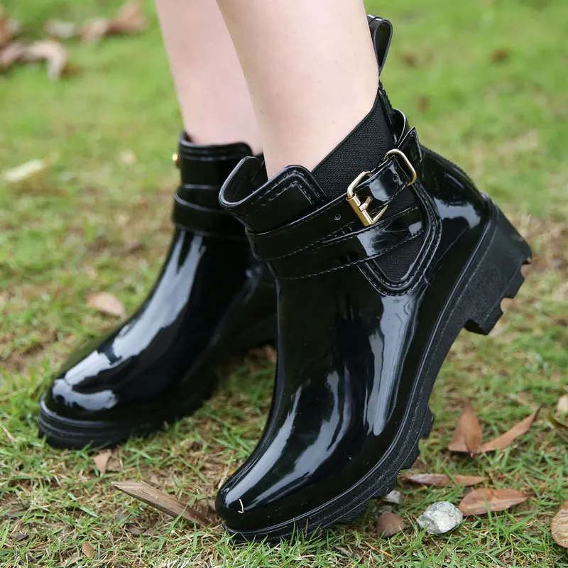รองเท้าแฟชั่นผู้หญิง รองเท้ากั - Women'S Fashion Rain Boots บทวิจารณ์และราคา