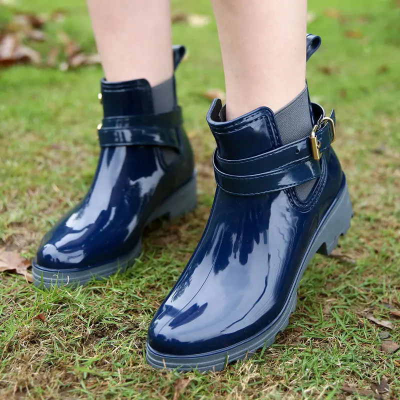 รองเท้าแฟชั่นผู้หญิง รองเท้ากั - Women'S Fashion Rain Boots บทวิจารณ์และราคา
