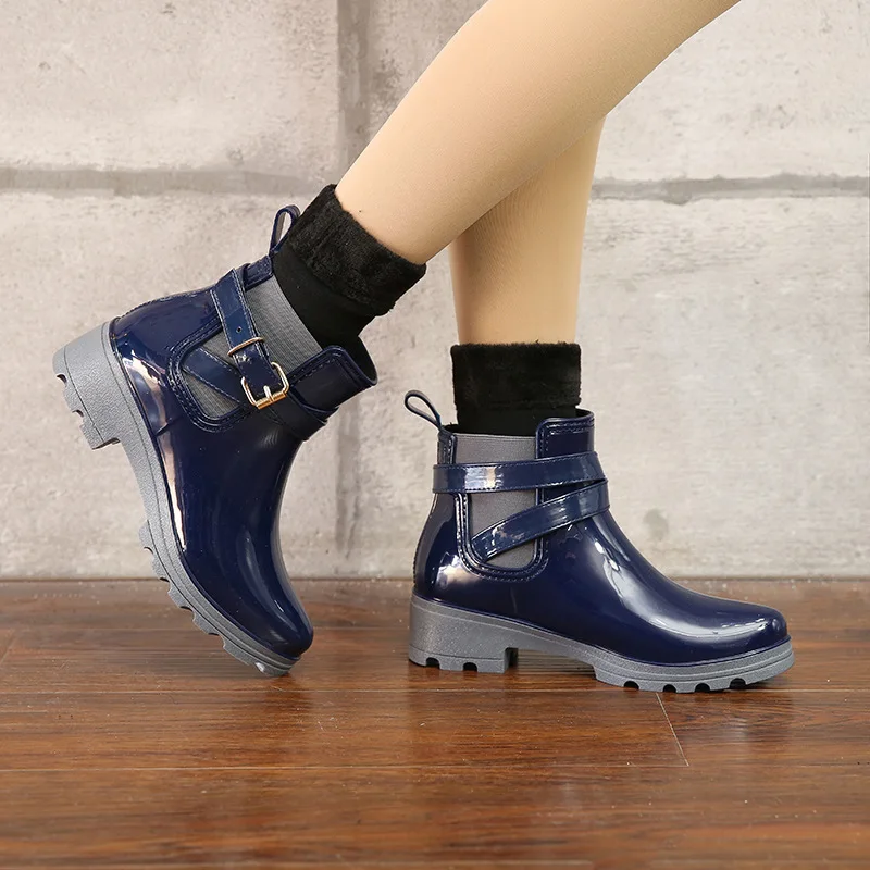 รองเท้าแฟชั่นผู้หญิง รองเท้ากั - Women'S Fashion Rain Boots บทวิจารณ์และราคา