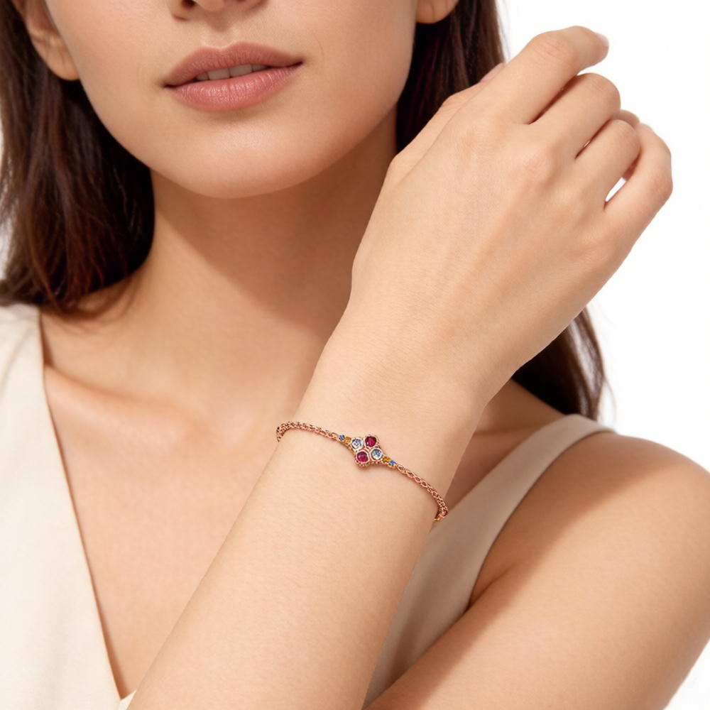 Royalty สร้อยข้อมือ Rose Gold  - Women'S Fashion Victorian บทวิจารณ์และราคา