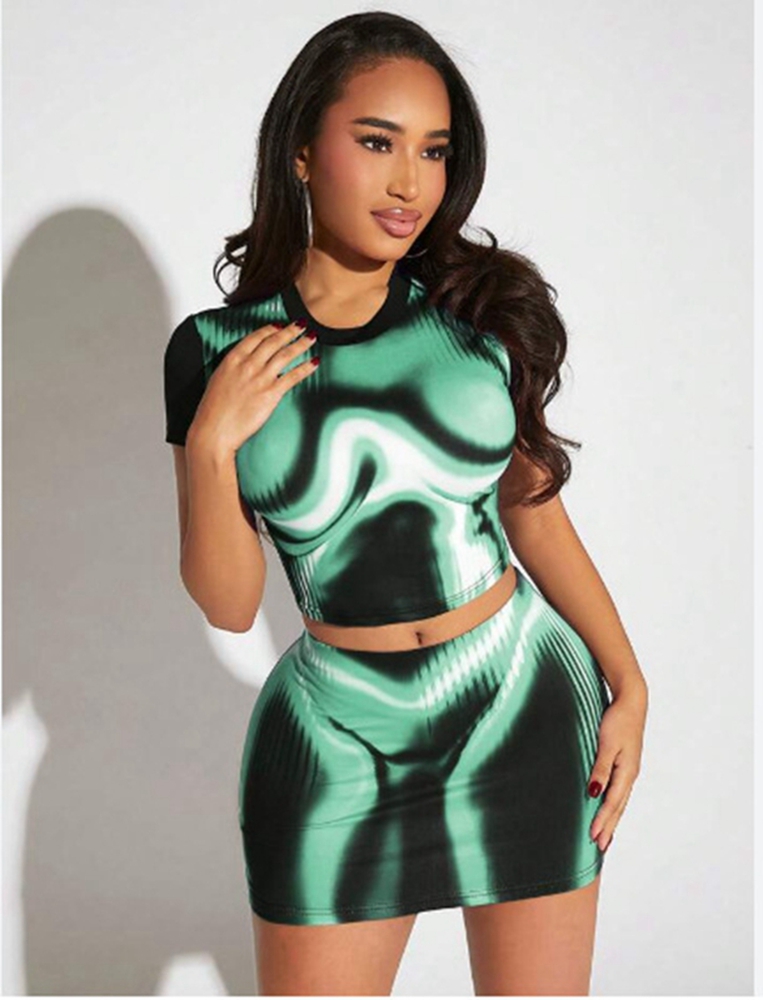 ชุดเซ็ต 2 ชิ้น สไตล์สาวมั่น ลา - Tie Dye Two Piece บทวิจารณ์และราคา