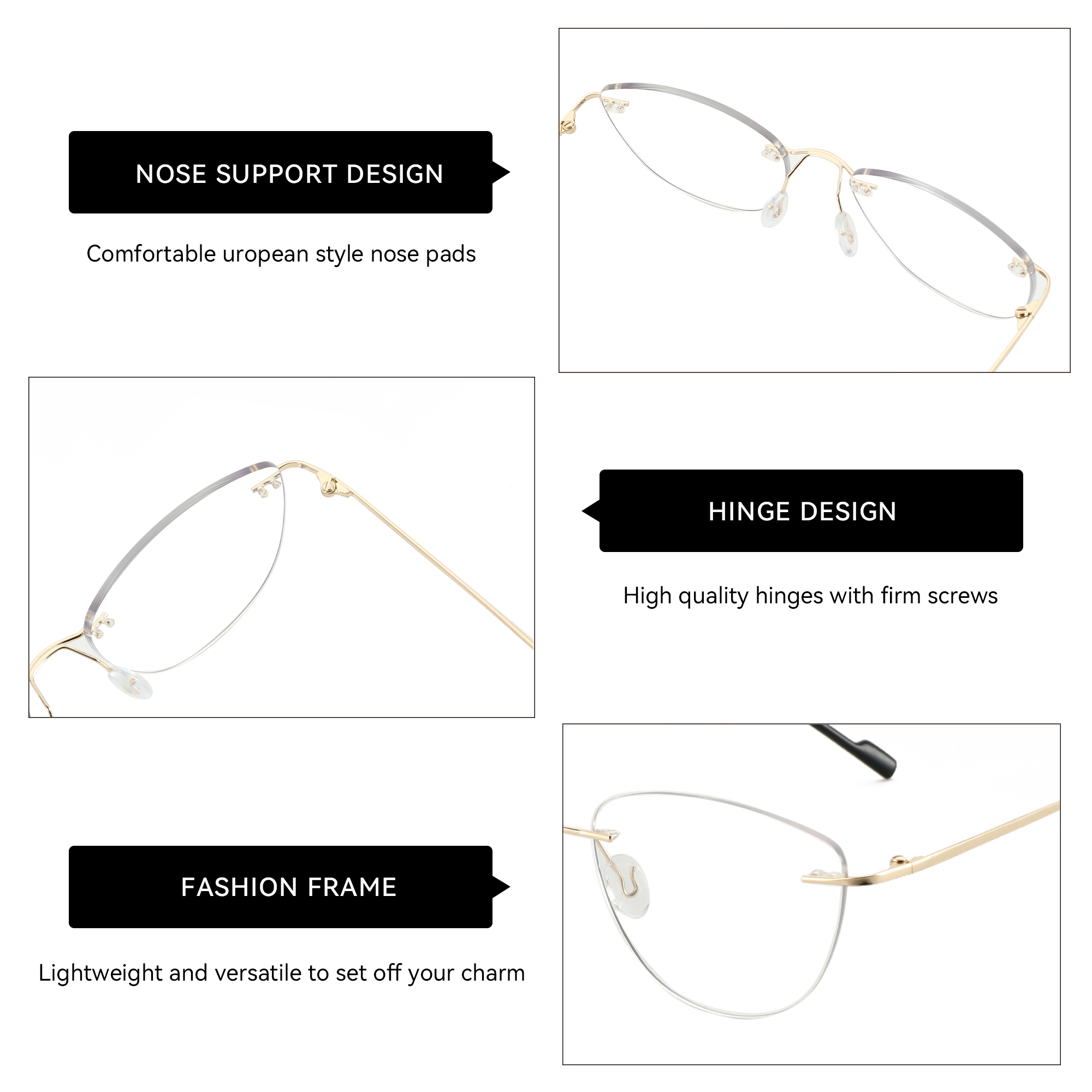 Zenottic แว่นตาแฟชั่นตาแมวไร้ข - Women'S Fashion Glasses Non Prescription บทวิจารณ์และราคา