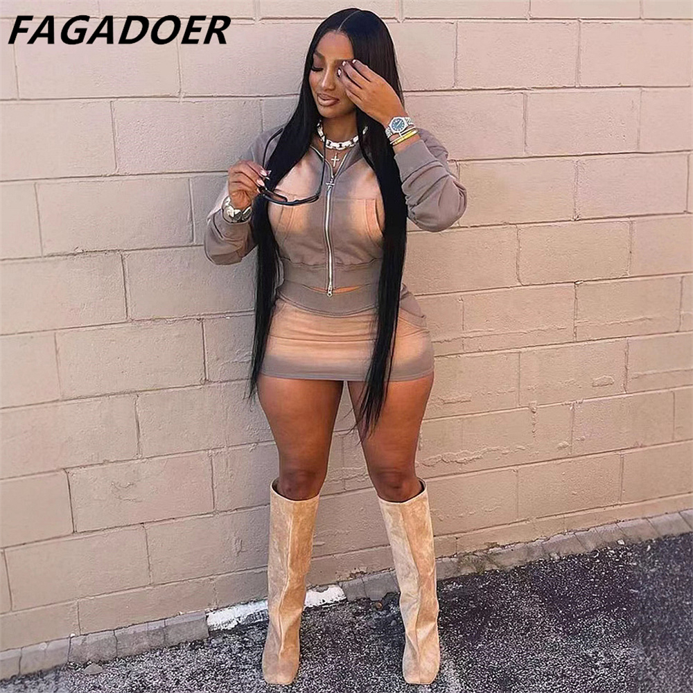 FAGADOER สีชมพู Tie Dye พิมพ์  - Tie Dye Two Piece บทวิจารณ์และราคา