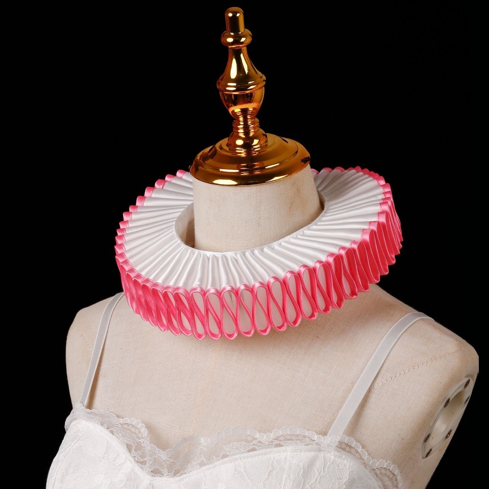 ที่ถอดออกได้ฮาโลวีนคอ Ruffled  - Women'S Fashion Victorian บทวิจารณ์และราคา